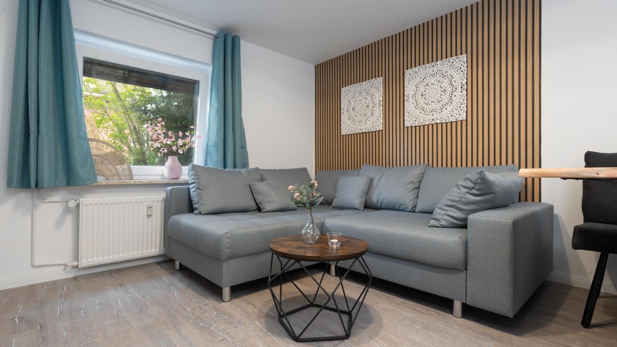 Neue Ferienwohnung Kuestennaehe Mit Terrasse 3Km Zum Strand Osdorf Exteriör bild