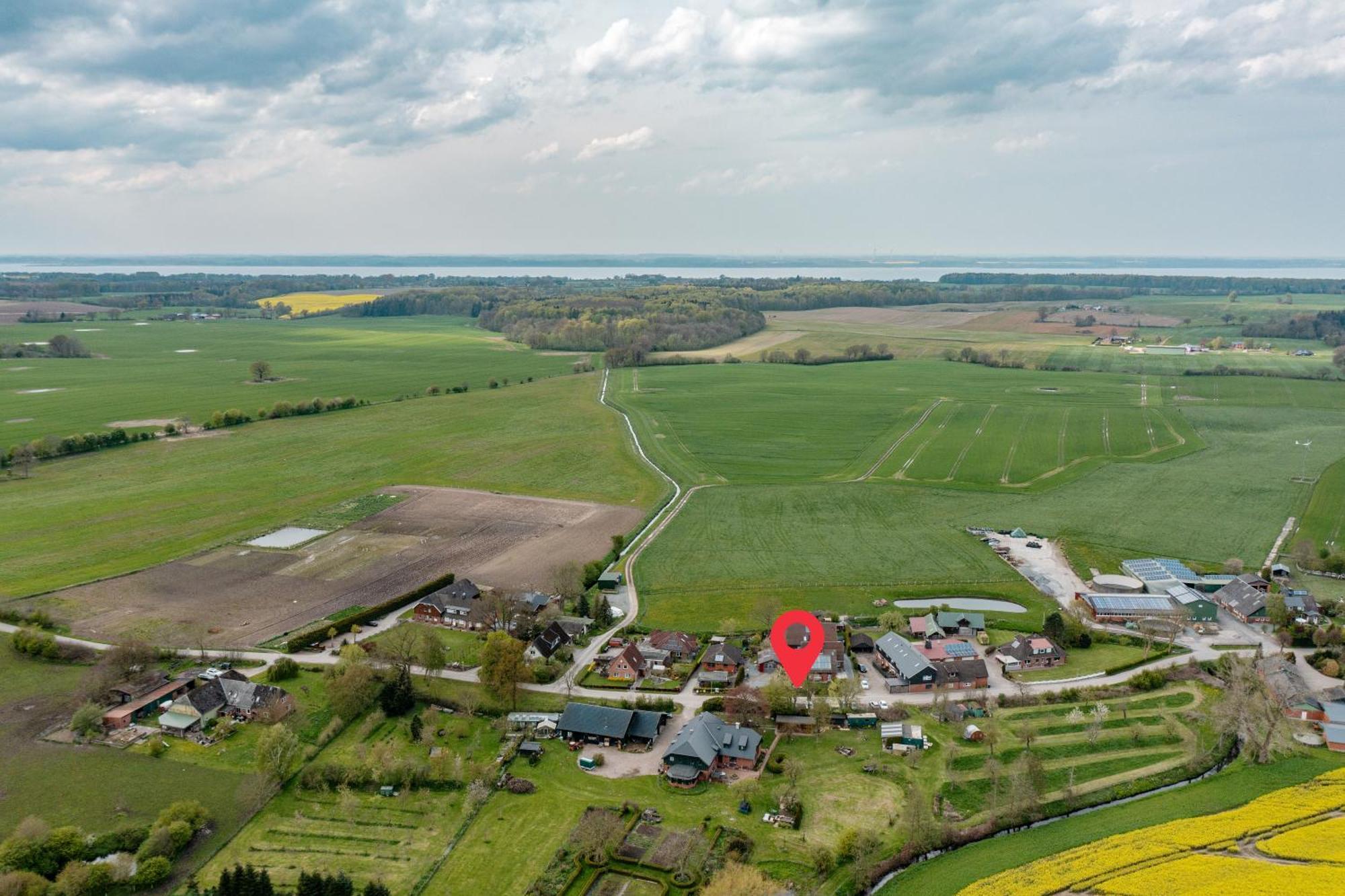 Neue Ferienwohnung Kuestennaehe Mit Terrasse 3Km Zum Strand Osdorf Exteriör bild