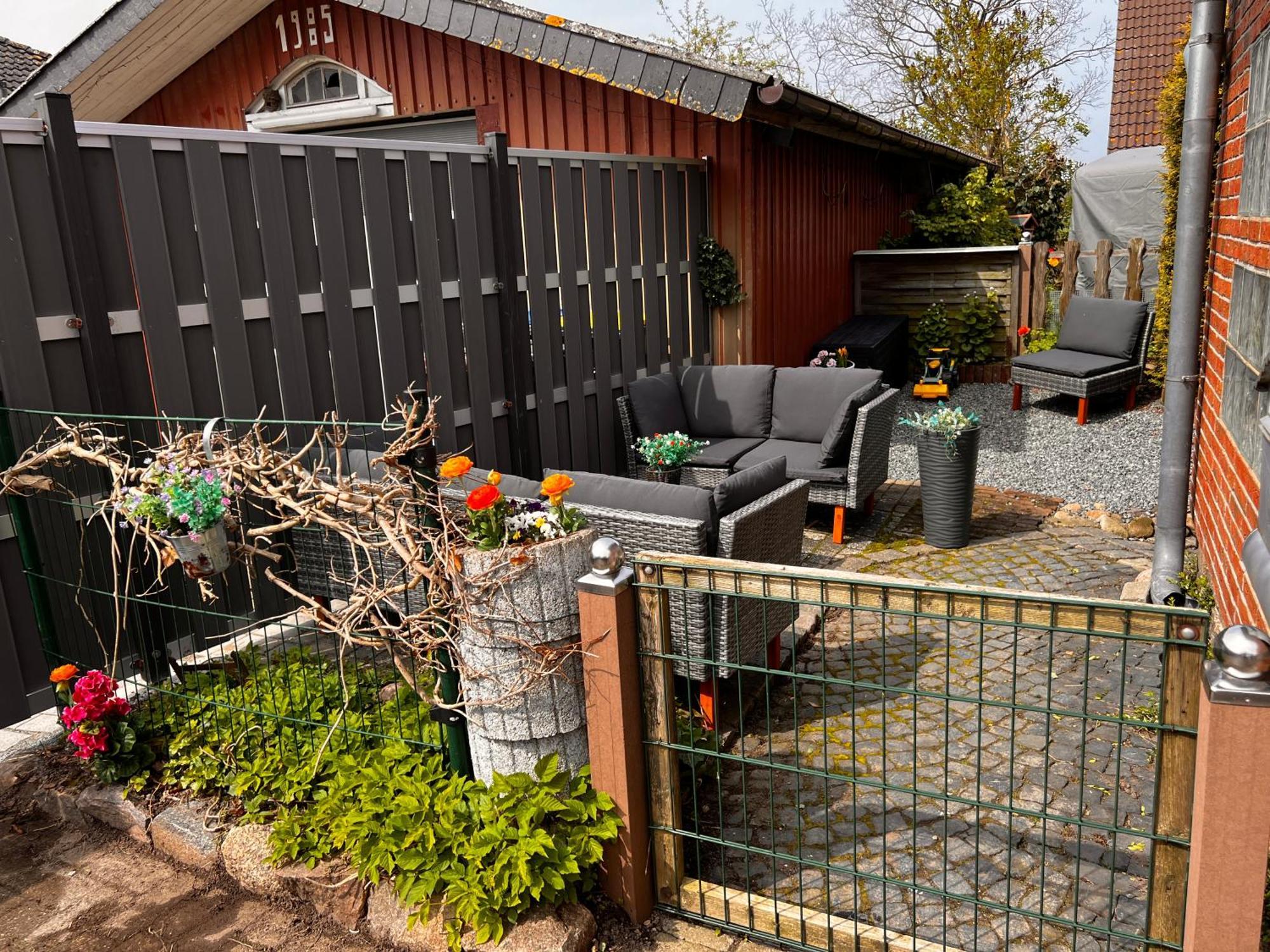 Neue Ferienwohnung Kuestennaehe Mit Terrasse 3Km Zum Strand Osdorf Exteriör bild
